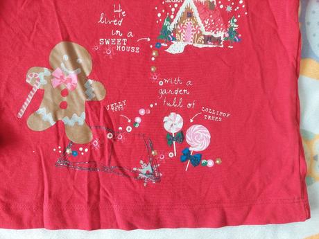 Vianočné tričko rozprávkové perníčky tu 86-92, 86