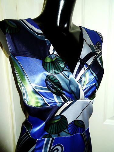 Saténové šaty zn. rouge, 42