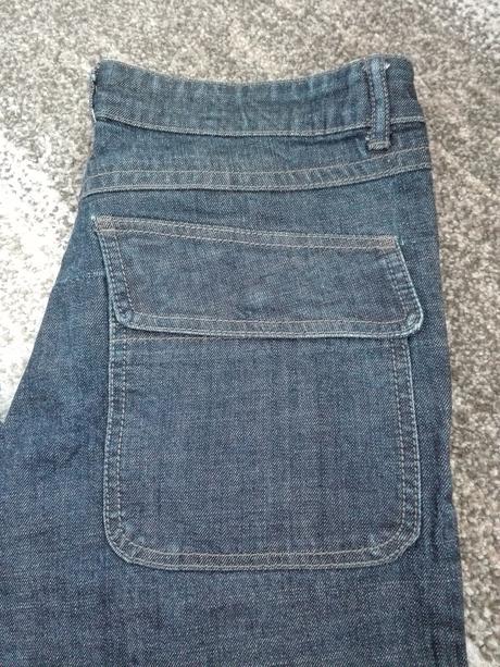 Tehotenské značkové rifle prenátal - 2x oblečené, 38