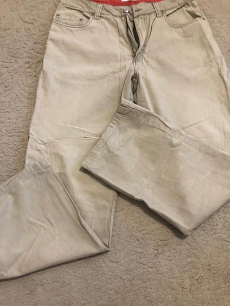 Nohavice béžové tom tailor, tom tailor,34