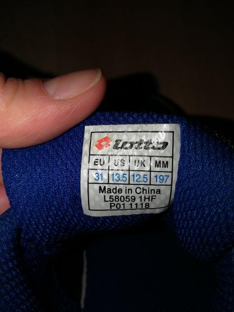 Prechodne tenisky, vel. 31, lotto,31