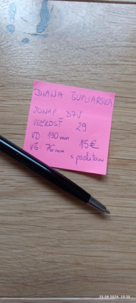 Jonap tenisky, jonap,29