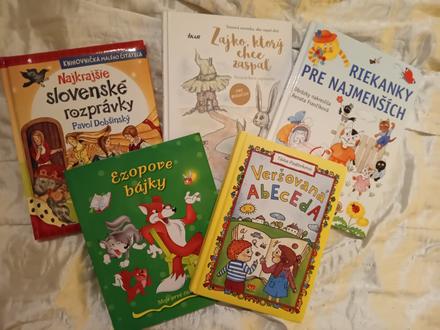 Detske knižky 5ks,