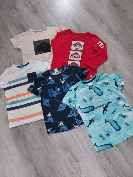 Tričká 110/116 5ks, 116