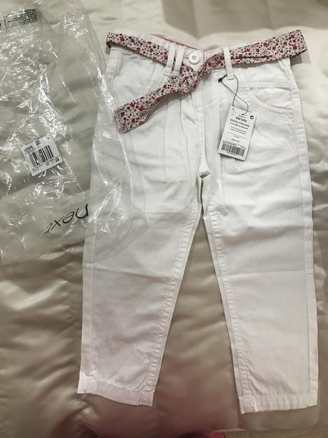 Nepoužité letné nohavice, next,98