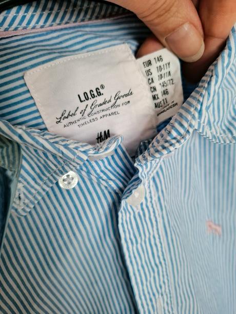 Košeľa, h&m, veľ. 146, h&m,146