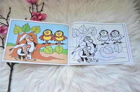 Omaľovánka-16 strán,