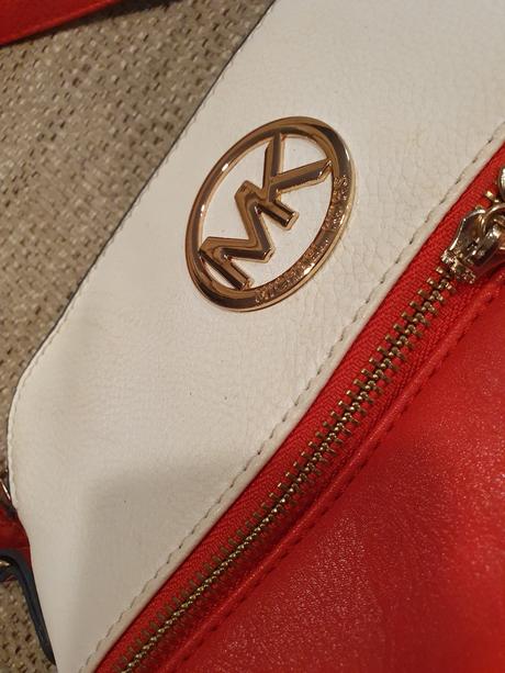 Crossbody kabelka červená mk,