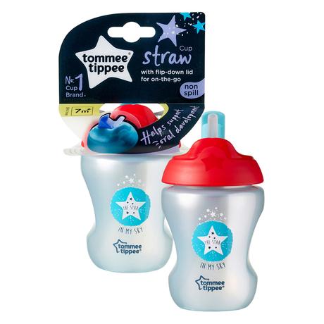 Tommee tippee 470157 pohár so slamkou 230ml, 7m+, 