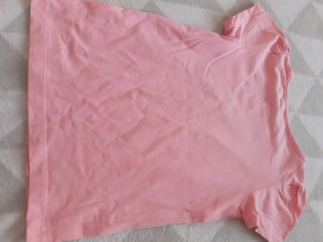Dievcenske ruzove tricko, h&m,116