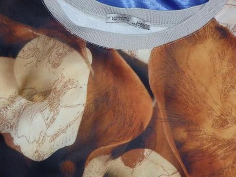 Kvalitné letné tričko, zara,s