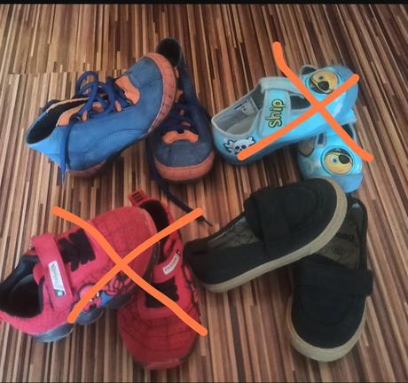 Chlapcenske topanky a papuce 23/25, 23