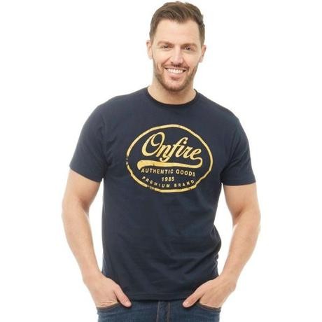 Čierne tričko krátky rukáv onfire (s), s