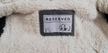 Zimna bunda reserved vel. 98, reserved,98