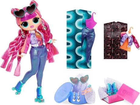 Lol surprise omg 2 bábiky roller chick and chillax,