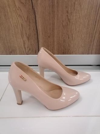 Béžové lodičky street feet, 36