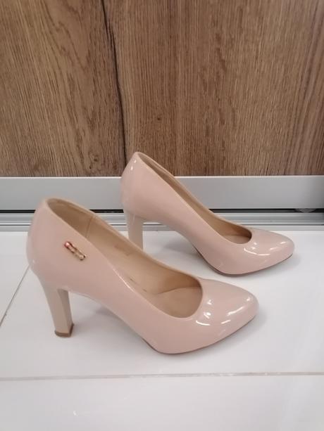 Béžové lodičky street feet, 36