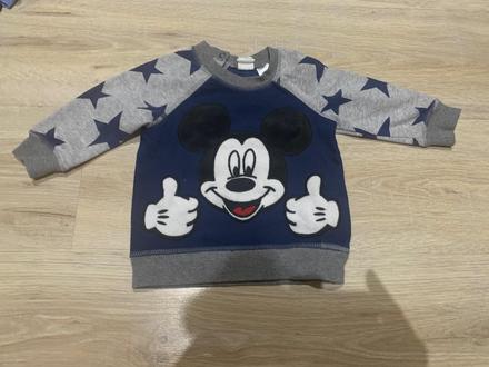 Mikina mickey74, h&m,74