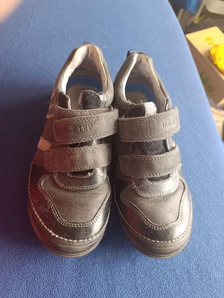 D.d. step kožené topánky na suchý zips, 34, vd 21, d.d.step,34