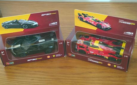 Predám autička ferrari shell,