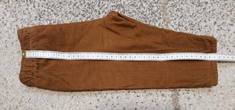 Podšité menčestrové nohavice hm, h&m,74