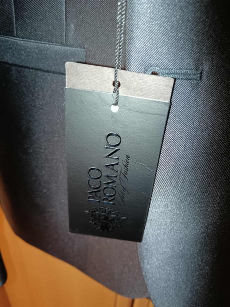 Paco romano nový kašmírový komplet sako+nohavice, <50