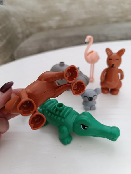 Kompatibilné s duplo lego zoo zvieratká, 