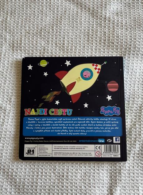 Kniha najdi cestu peppa pig,