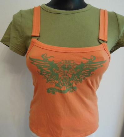 Športové trendy tričko 2 v 1, 158