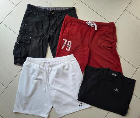 Yonex kratase biele + 2x kratase a tričko, xl