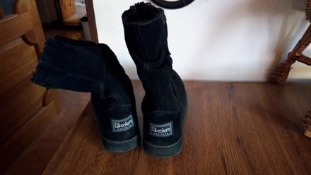 Znac.cizmy zn.skechers z pravej koze,, skechers,39