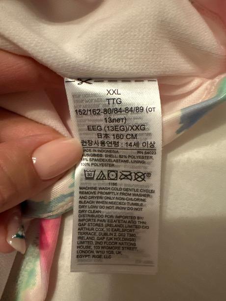 Plavkový top, gap,158