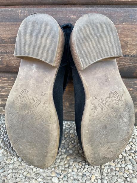 Kožené topánky catwalk, 38