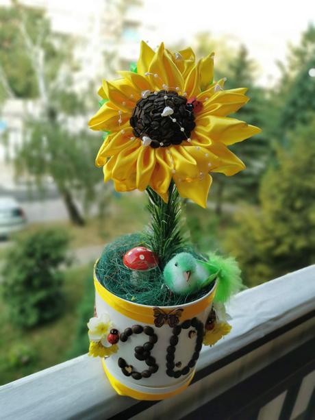 Slnečnicky v črepníčku, 
