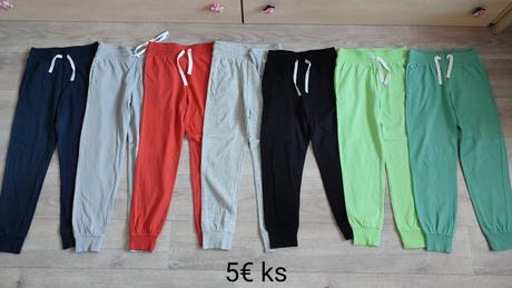 Tepláky basic, h&m,134