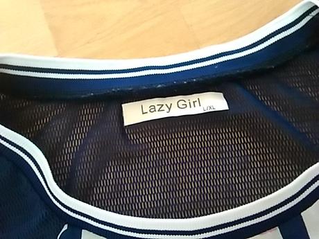 Tričko lazy girl, l