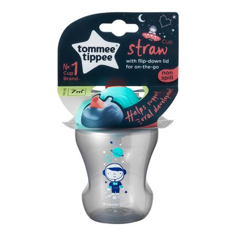 Tommee tippee 470157 pohár so slamkou 230ml, 7m+,