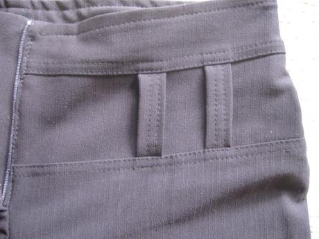 Hnedé elegantné nohavice, 36