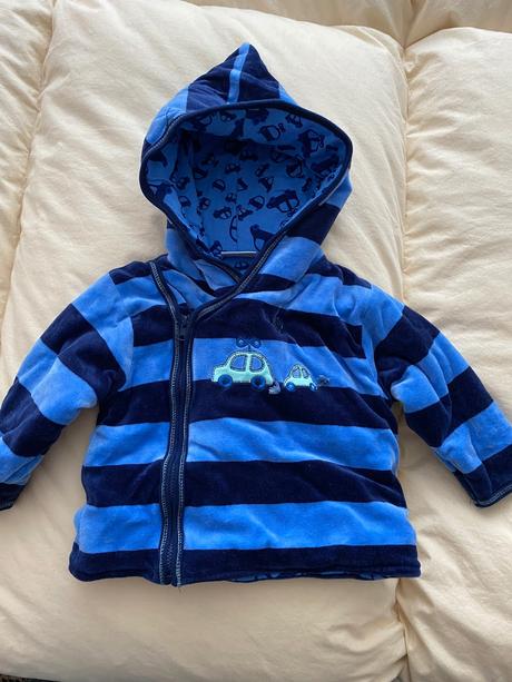 Zateplený detský kabátik 68, fixoni,68