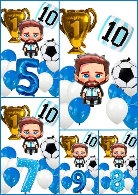 Futbalové balóny messi- až 14/15/16 kusov,