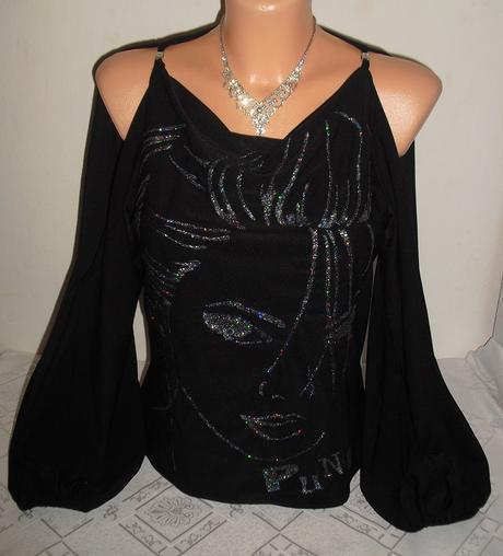 Luxusny sexy top, l