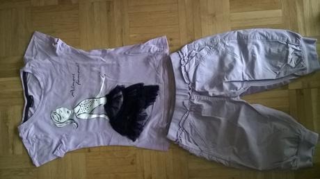 Tričko s tri štvrťovými nohavicami , crashone,134