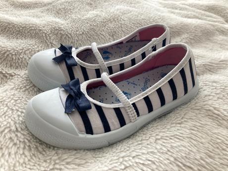 Prúžkované papučky ccc v.28, 28