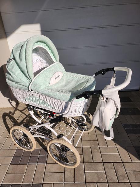 Retro kočík, baby fashion,baby fashion scarlett