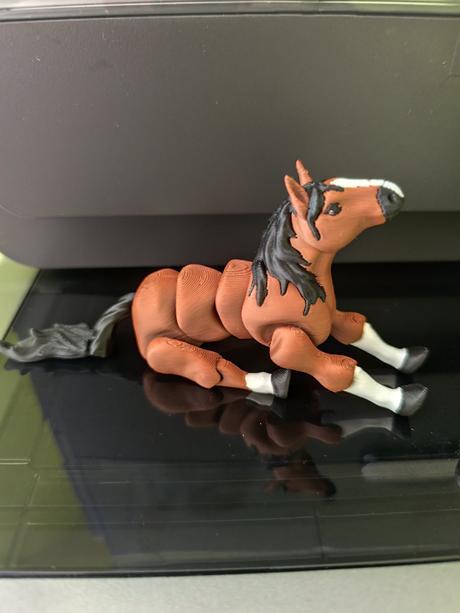 3d tlač kôň, 