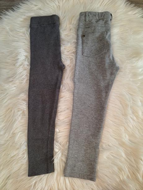 2 x leginove nohavice hm, h&m,104