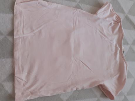 Bledoruzove dievcenske tricko s princeznou sofiou, h&m,128