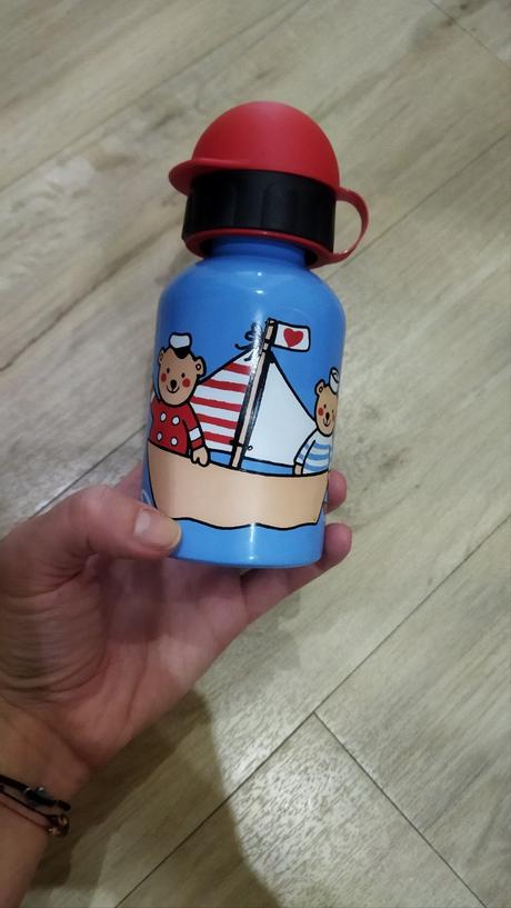 Kovová fľaša zn. sigg, 