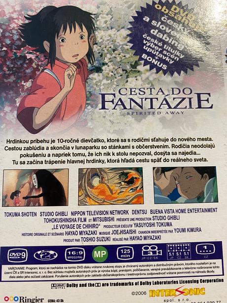 Rozprávka na dvd cesta do fantázie 125 min,