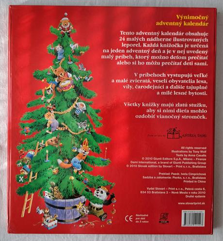 Môj adventný kalendár tony wolf, 